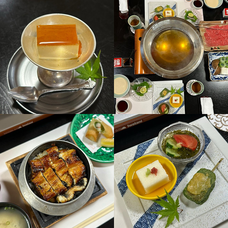 夏限定！和牛と鰻を使ったスタミナコース